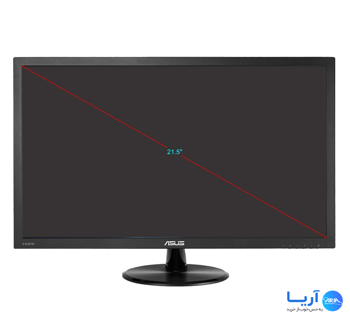 قیمت و خرید مانیتور گیمینگ ال ای دی ایسوس VP228HE 21.5Inch | فروشگاه آریا